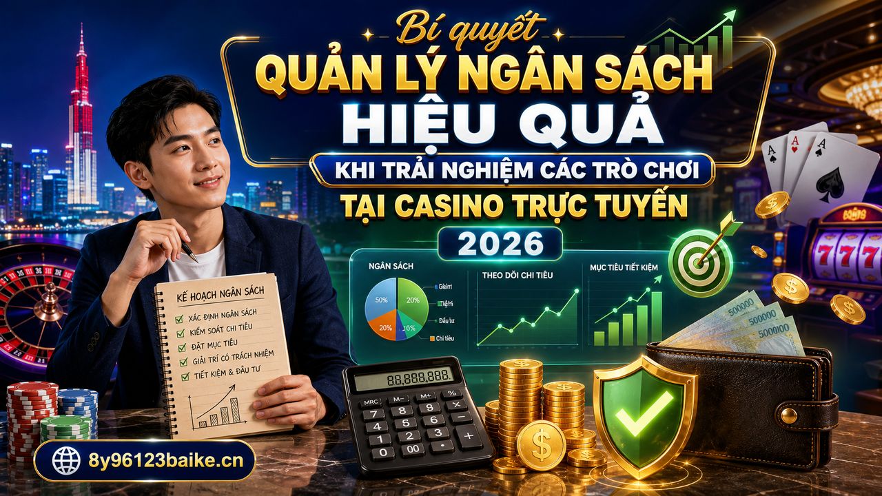 Bí quyết quản lý ngân sách hiệu quả khi trải nghiệm các trò chơi tại casino trực tuyến